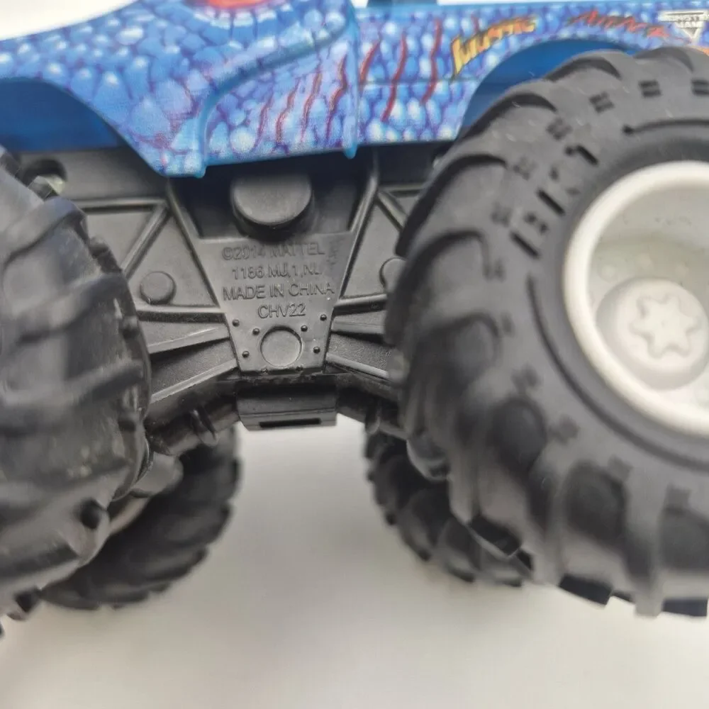 Hot Wheels Monster Jam Rev-N-Go Monster Truck Lot of 5